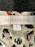 Olivaceous 100% Rayon Ivory 3/4 Sleeve Blouse Size L - photo 7