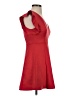 BCBGeneration Solid Red Casual Dress Size 0 - photo 4