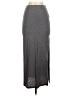 The Fifth Solid Gray Casual Skirt Size XS - photo 1