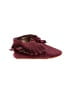 Old Navy Burgundy Booties Size 6-12 mo (baby) - photo 1