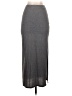 The Fifth Solid Gray Casual Skirt Size XS - photo 2