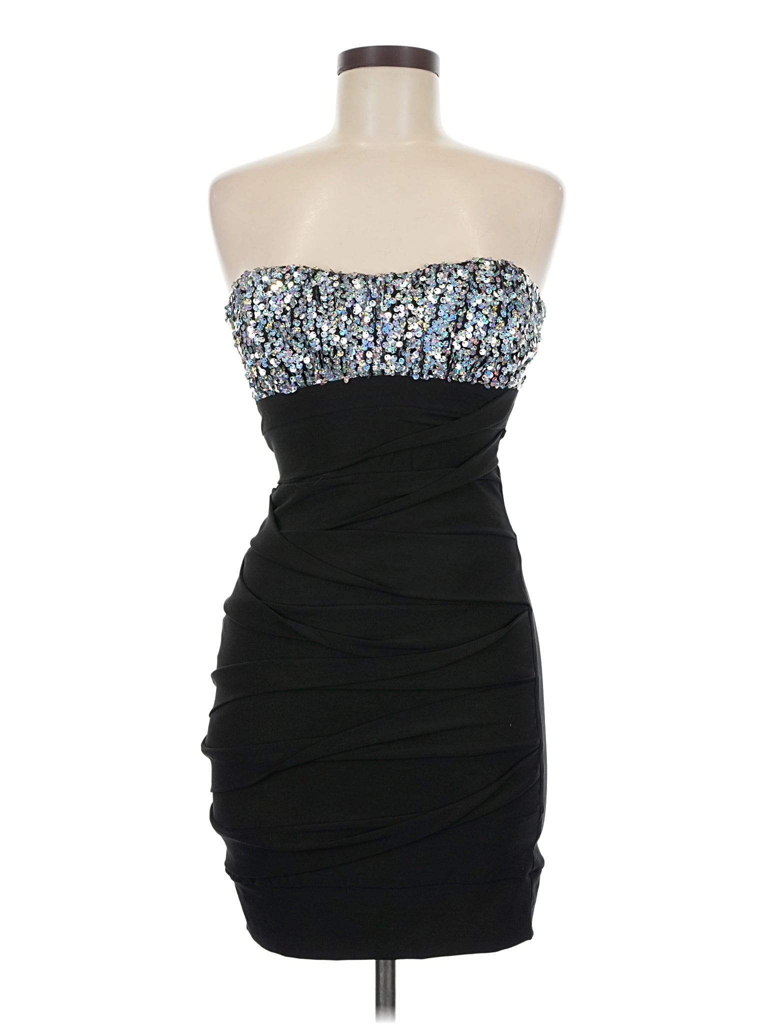 open lace back dress Vintage Rhinestone Flowy Ruby Rox Dress  Ragstock