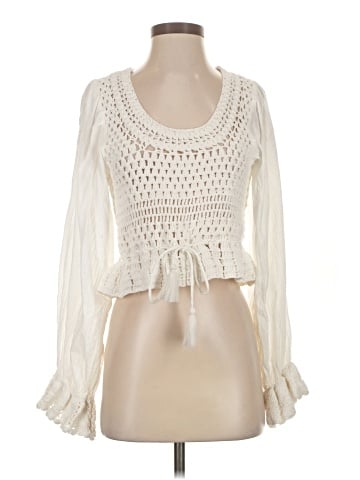 Free People Long Sleeve Blouse (view 1)