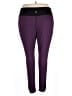 LIVI Active Color Block Purple Active Pants Size 22 - 24 - photo 2