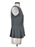 Eileen Fisher 100% Silk Gray Blouse Size XS - photo 4