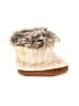 Janie and Jack Tan Ivory Booties Size 0-3 mo (estimated, baby) - photo 1