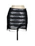Express 100% Polyester Metallic Silver Casual Skirt Size 6 - photo 1