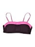 Kona Sol Color Block Purple Swimsuit Top Size M - photo 1