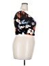 Shein Curve Black Short Sleeve Top Size 2X - photo 4