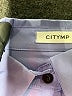Assorted Brands Purple 3/4 Sleeve Button-Down Shirt Size 1X - photo 7