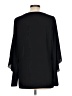 Etcetera 100% Polyester Black 3/4 Sleeve Blouse Size 10 - photo 2