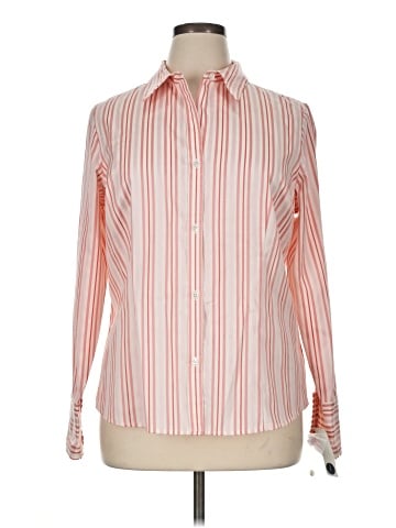 Liz Claiborne Long Sleeve Button-Down Shirt (view 1)