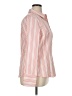 Liz Claiborne Stripes Orange Long Sleeve Button-Down Shirt Size 16 - photo 4