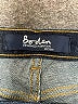 Boden Chevron-herringbone Blue Jeans Size 14 - photo 4