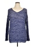 Bobbi Brown Blue Long Sleeve Top Size XL (estimated) - photo 1