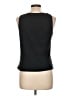 Chico's 100% Cotton Solid Black Tank Top Size Lg (2) - photo 2