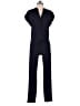 Babaton Solid Blue Jumpsuit Size XXS - photo 1