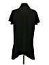 W by Worth 100% Polyester Black Short Sleeve Blouse Size 4 - photo 2