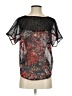Staring at Stars 100% Polyester Black Short Sleeve Top Size S - photo 1