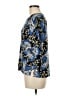 Chico's Blue 3/4 Sleeve Blouse Size Med (1) - photo 5