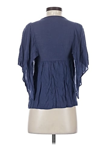 Love Stitch Short Sleeve Blouse (view 2)