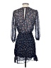 Row A 100% Polyester Floral Blue Cocktail Dress Size S - photo 2