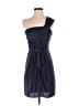 BCBGMAXAZRIA 100% Polyester Blue Cocktail Dress Size 4 - photo 1