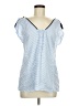 CAbi Blue Short Sleeve Top Size M - photo 1