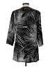 J Valdi Silver 3/4 Sleeve Blouse Size M - photo 2