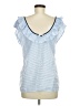 CAbi Blue Short Sleeve Top Size M - photo 2