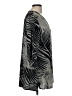 J Valdi Silver 3/4 Sleeve Blouse Size M - photo 4