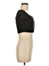 Privacy Please Black Short Sleeve Top Size M - photo 4