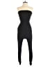 Fashion Nova Solid Black Jumpsuit Size S - photo 1