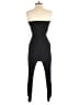 Fashion Nova Solid Black Jumpsuit Size S - photo 2
