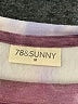 78 & Sunny Tie-dye Purple Sweatshirt Size M - photo 7