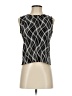 Plisse Black Sleeveless Blouse Size S - photo 1
