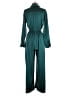 Express Solid Teal Jumpsuit Size S - photo 2