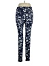 Laundry by Shelli Segal Print Blue Leggings Size XL - photo 1