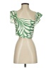 VICI Green Sleeveless Blouse Size S - photo 1