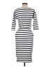 Moyabo Stripes White Casual Dress Size S - photo 2