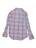 Crewcuts Plaid Blue Long Sleeve Button-Down Shirt Size 10 - photo 2