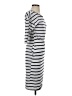 Moyabo Stripes White Casual Dress Size S - photo 4