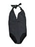 Lands' End Solid Black One Piece Swimsuit Size 12 - photo 1