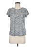 Simply Vera Vera Wang Gray Short Sleeve Top Size M - photo 1