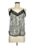 Love Stitch Silver Sleeveless Blouse Size M - photo 1