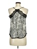Love Stitch Silver Sleeveless Blouse Size M - photo 2