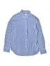 Crewcuts 100% Cotton Checkered-gingham Blue Long Sleeve Button-Down Shirt Size 10 - photo 1