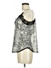Love Stitch Silver Sleeveless Blouse Size M - photo 5