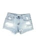 Billabong 100% Cotton Blue Denim Shorts Size 8 - photo 1