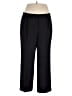 Le Suit Separates 100% Polyester Black Dress Pants Size 16 - photo 1